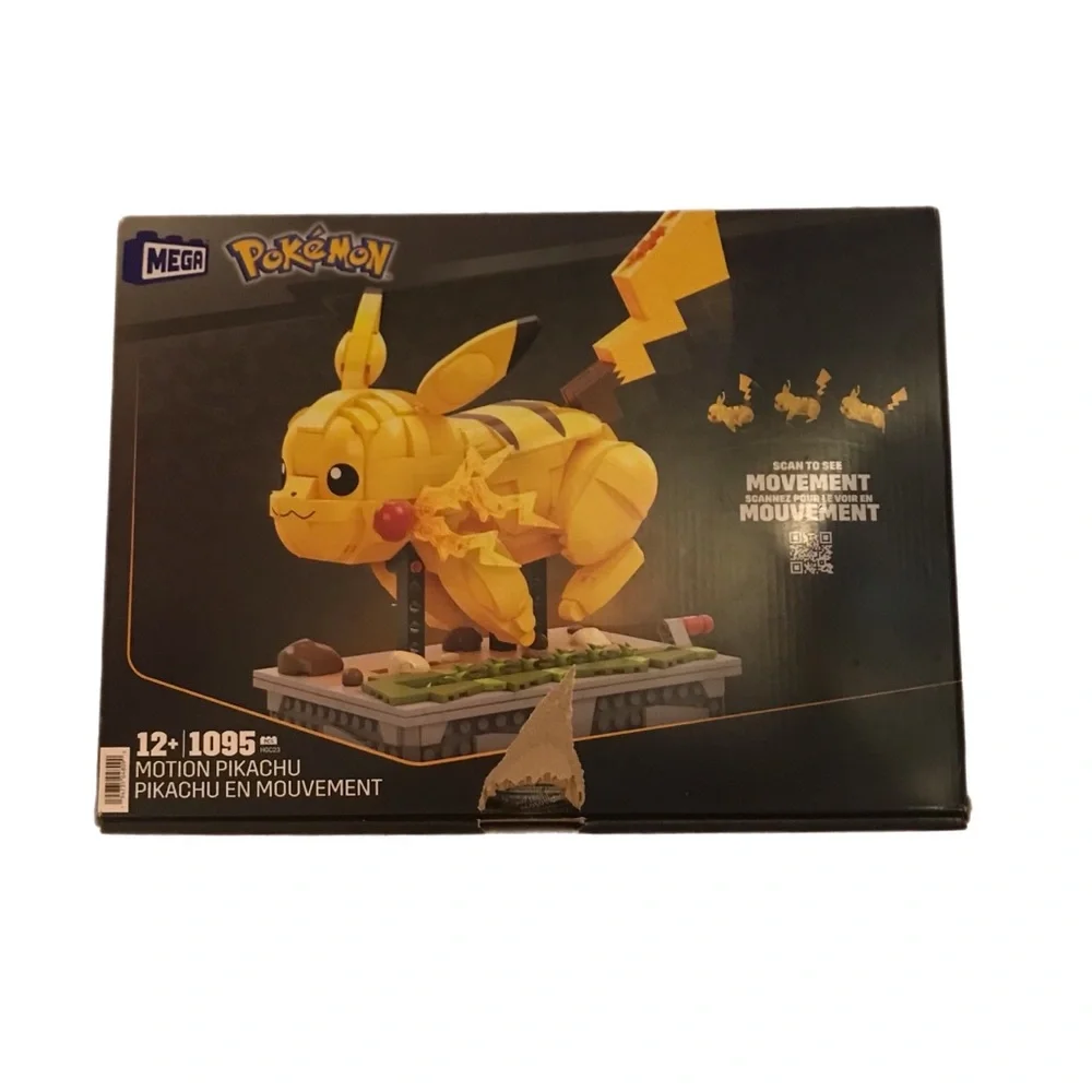 MEGA Pokémon Motion Pikachu Building Set - Picture 1 of 10